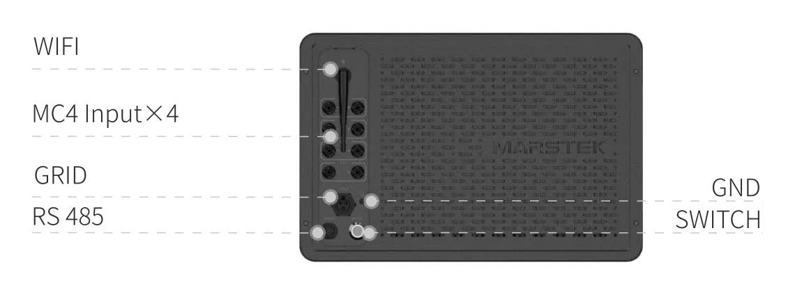 Marstek Balkonspeicher Jupiter C+ all in one 2560wh 2400w 4 MPPT