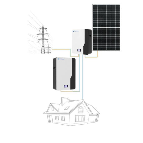 Powerwall 10kWh 200Ah 51,2V LiFePO4 Lithium-Eisenphosphat-Stromspeicher Akku