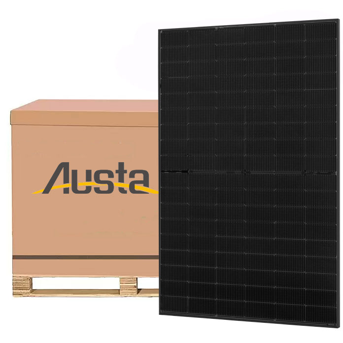 Palette mit 36 PV Modulen Bifazial 440W TopCon FullBlack