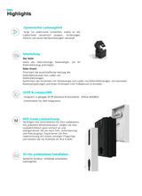 Raedian NEO 22-T5 AC Wallbox - Elektroauto-Wandladegerät | 22 kW - 1x32A | Typ 2-Kabel | Steuerung über Anwendung und RFID-Karte (reduzierbar auf 11KW)