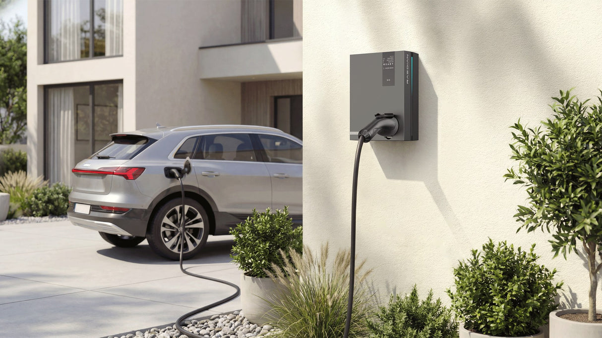 RAEDIAN NEO Wallbox 7,4 kW und 22 kW mit Solarladen und Lastmanagement