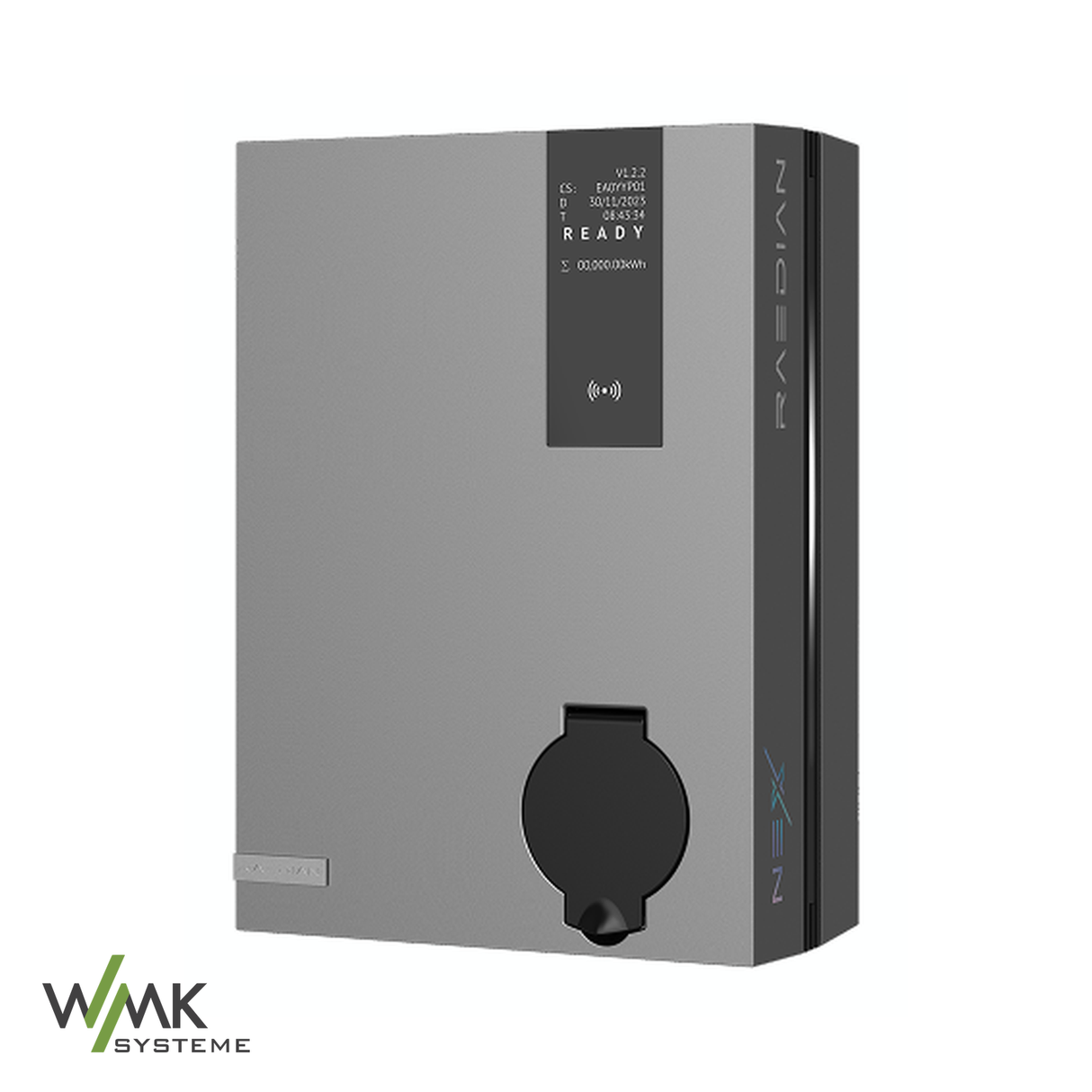 RAEDIAN NEX 22 kW Ladestation für Gewerbe mit MID, HDLM und 4G