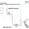 Performance Montageschiene (40×20 mm) – PrHB